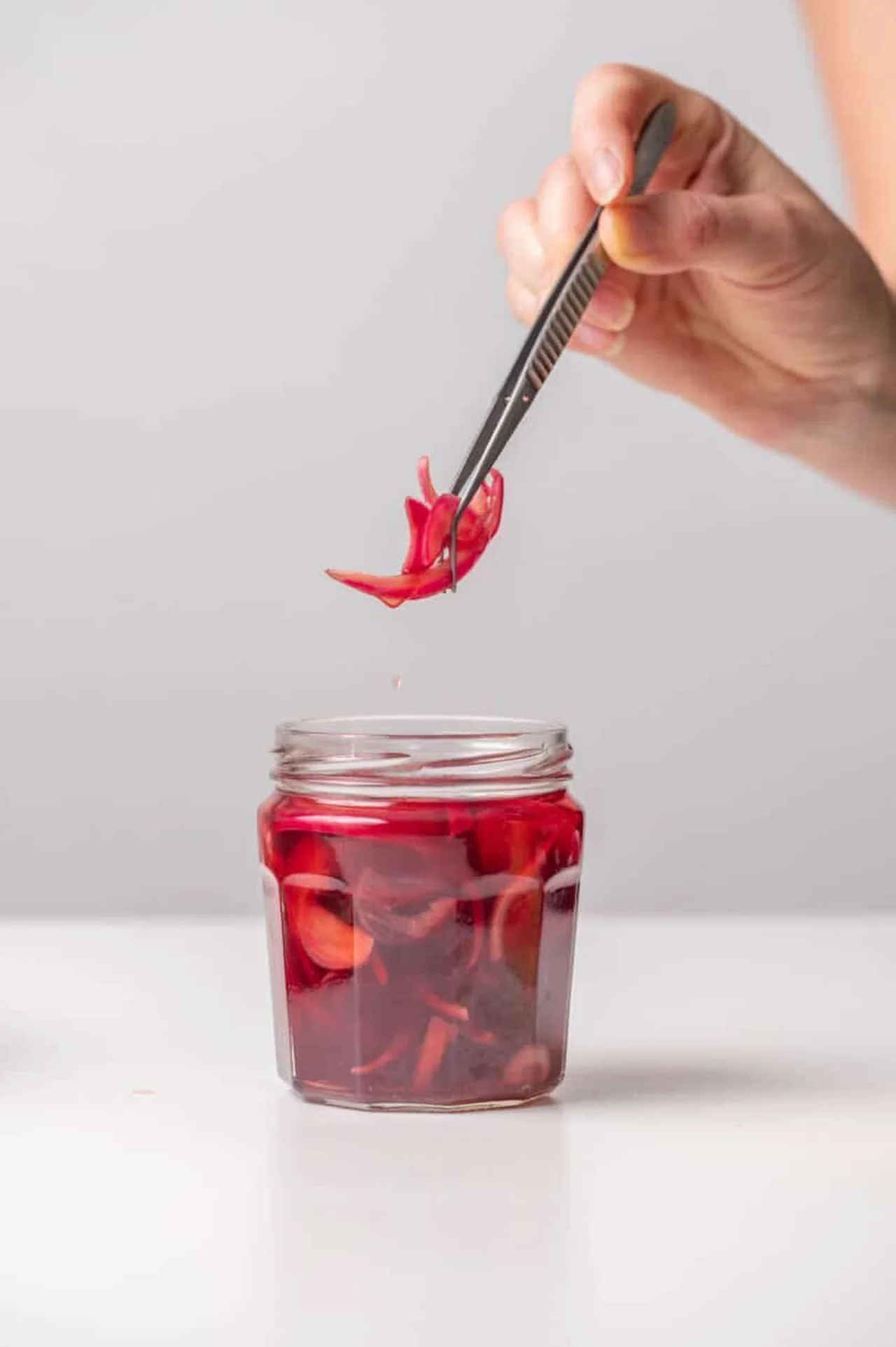 Pickles d'oignon rouge