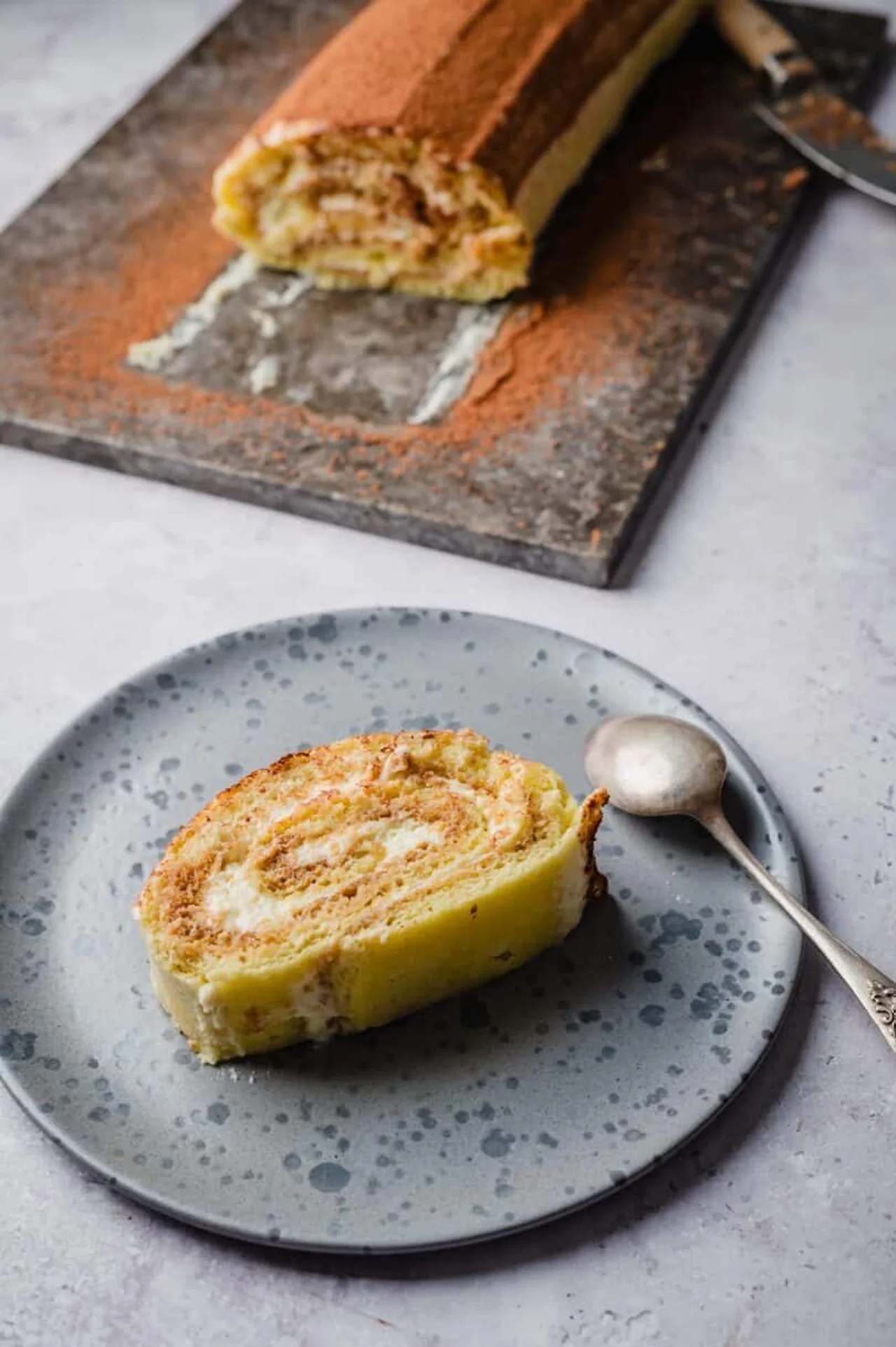 Tiramisu roulé