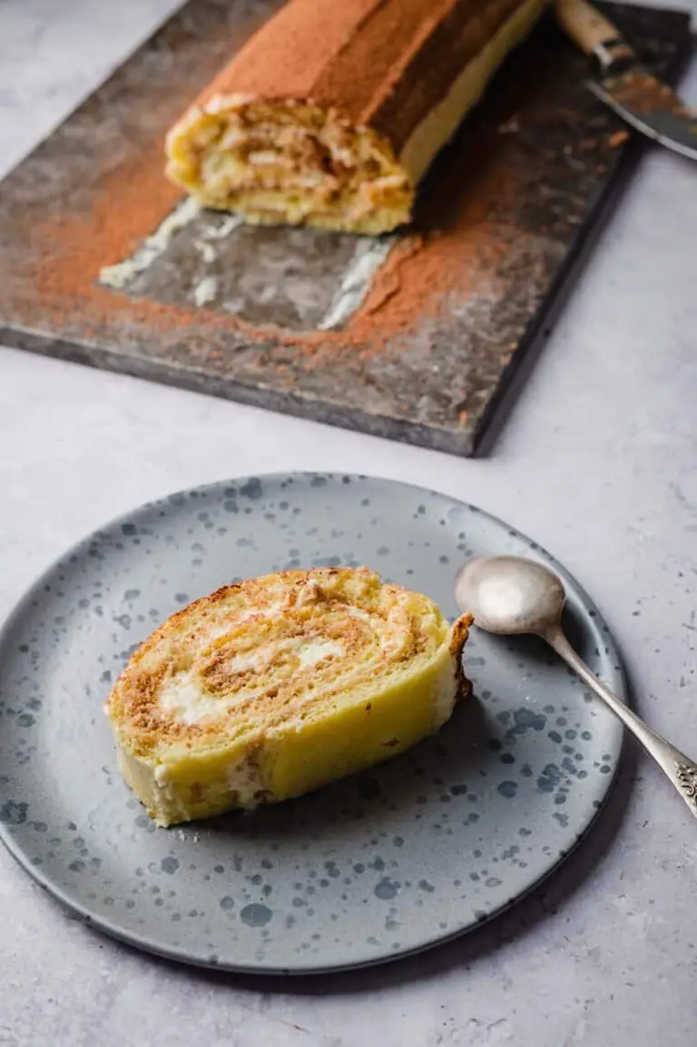 Tiramisu roulé
