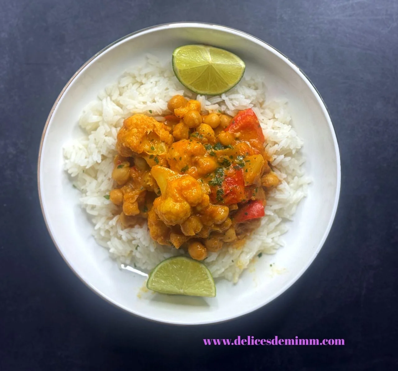 Curry de Madras végétarien