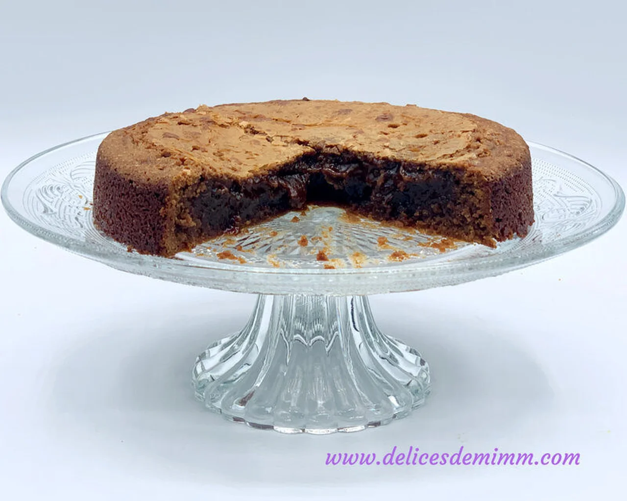 Gâteau fondant à la pralinoise
