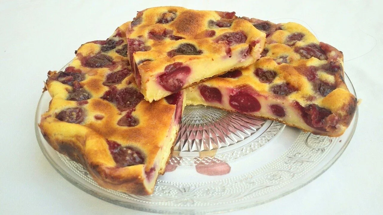 Clafoutis aux cerises moelleux