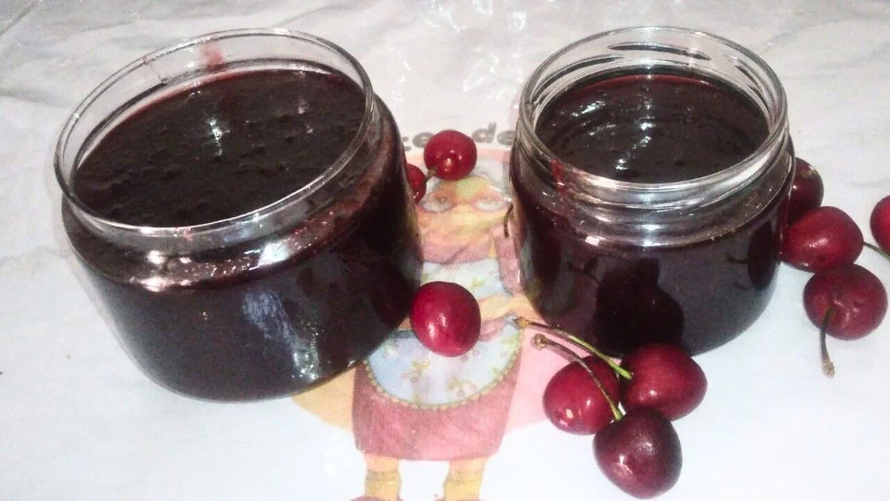 Confiture de cerises maison