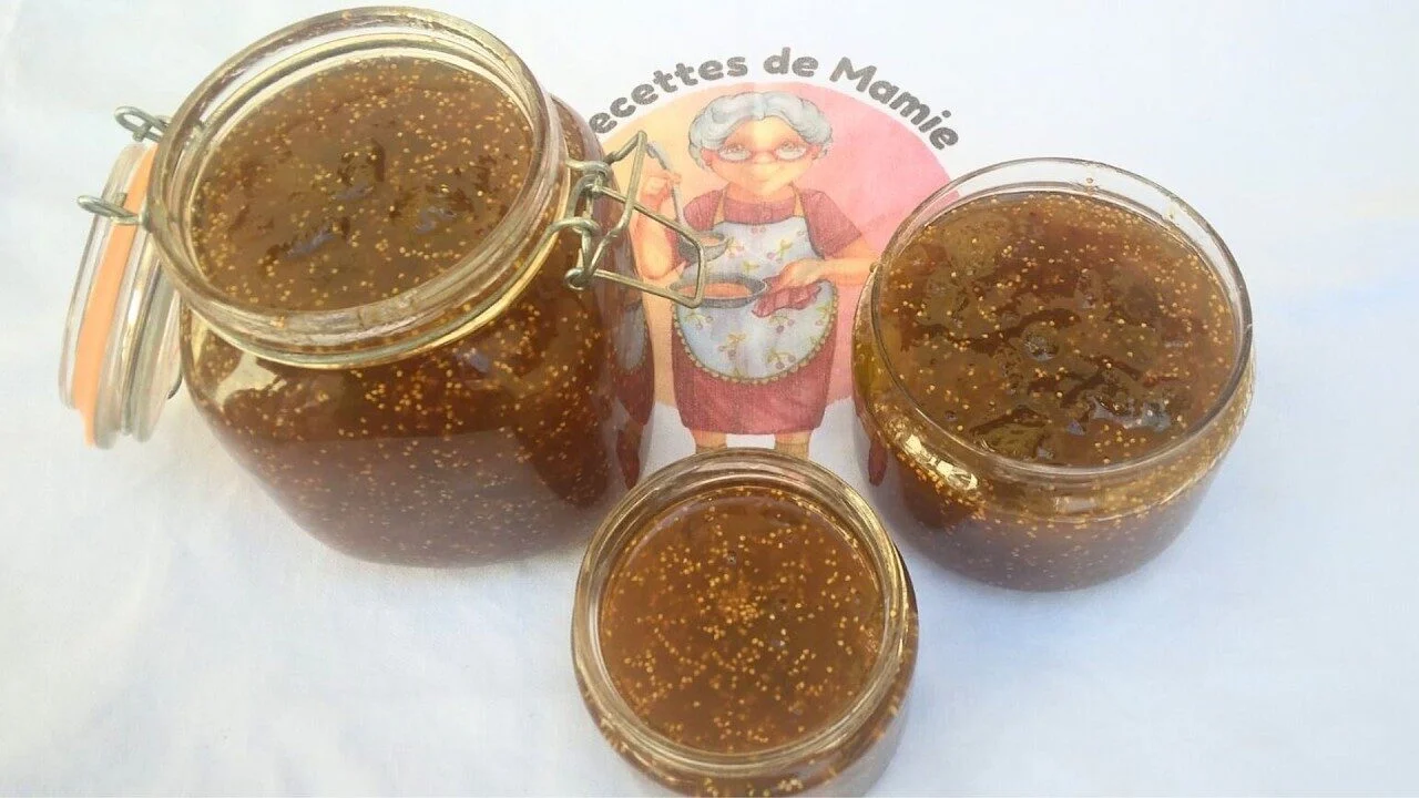 Confiture de figues fraîches maison