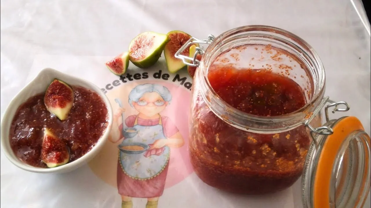 Confiture de figues maison