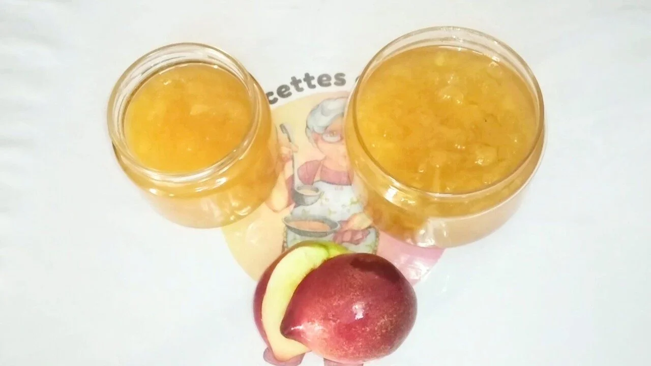 Confiture de nectarine maison
