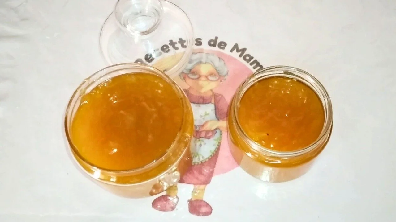 Confiture de pêches maison
