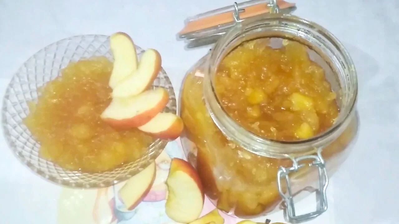 Confiture de pommes de grand-mère