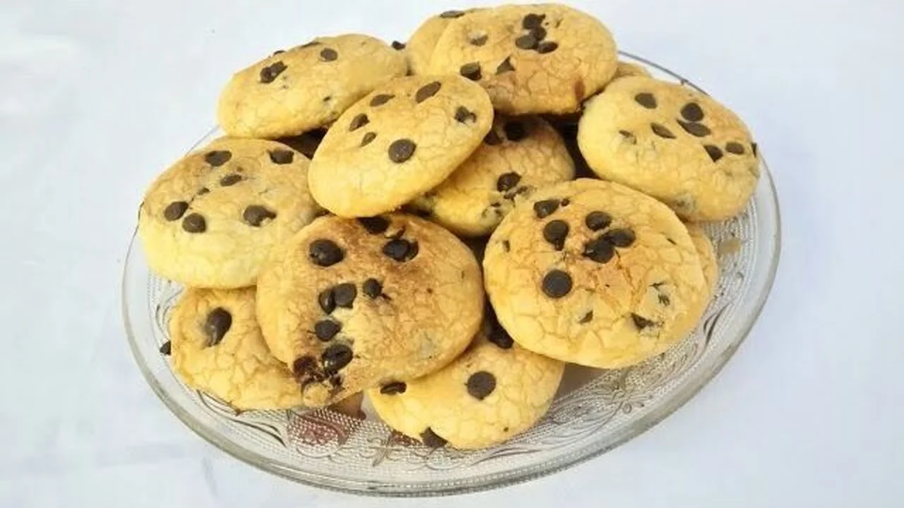 Cookies sans beurre aux pépites de chocolat
