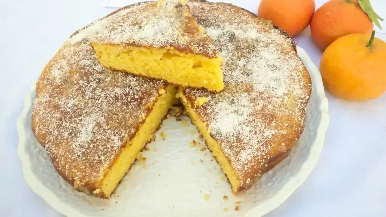Gâteau à la mandarine sans beurre et moelleux