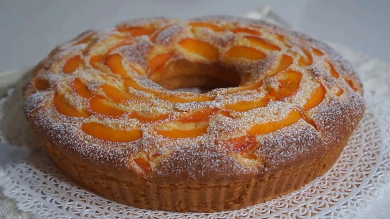 Gâteau aux abricots facile et rapide