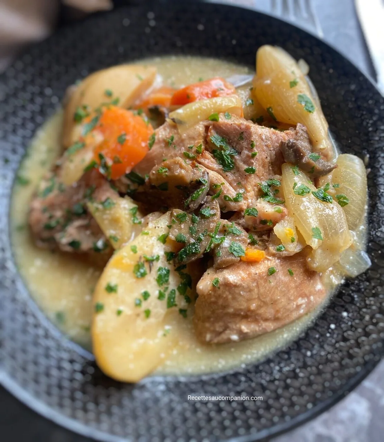 Blanquette de veau à ma façon