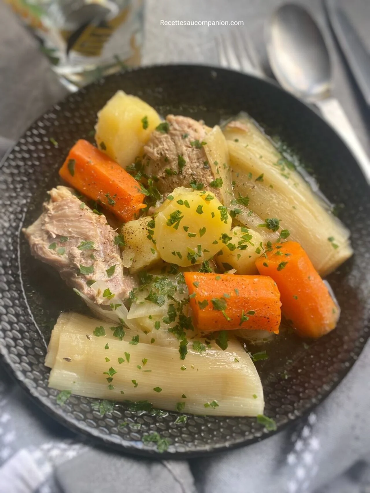 Rouelle de porc façon pot-au-feu au Cookeo