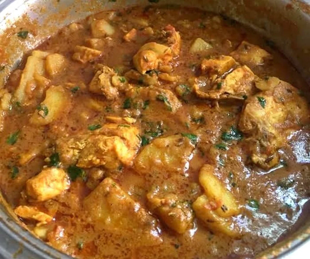Curry de poulet au yaourt mauricien