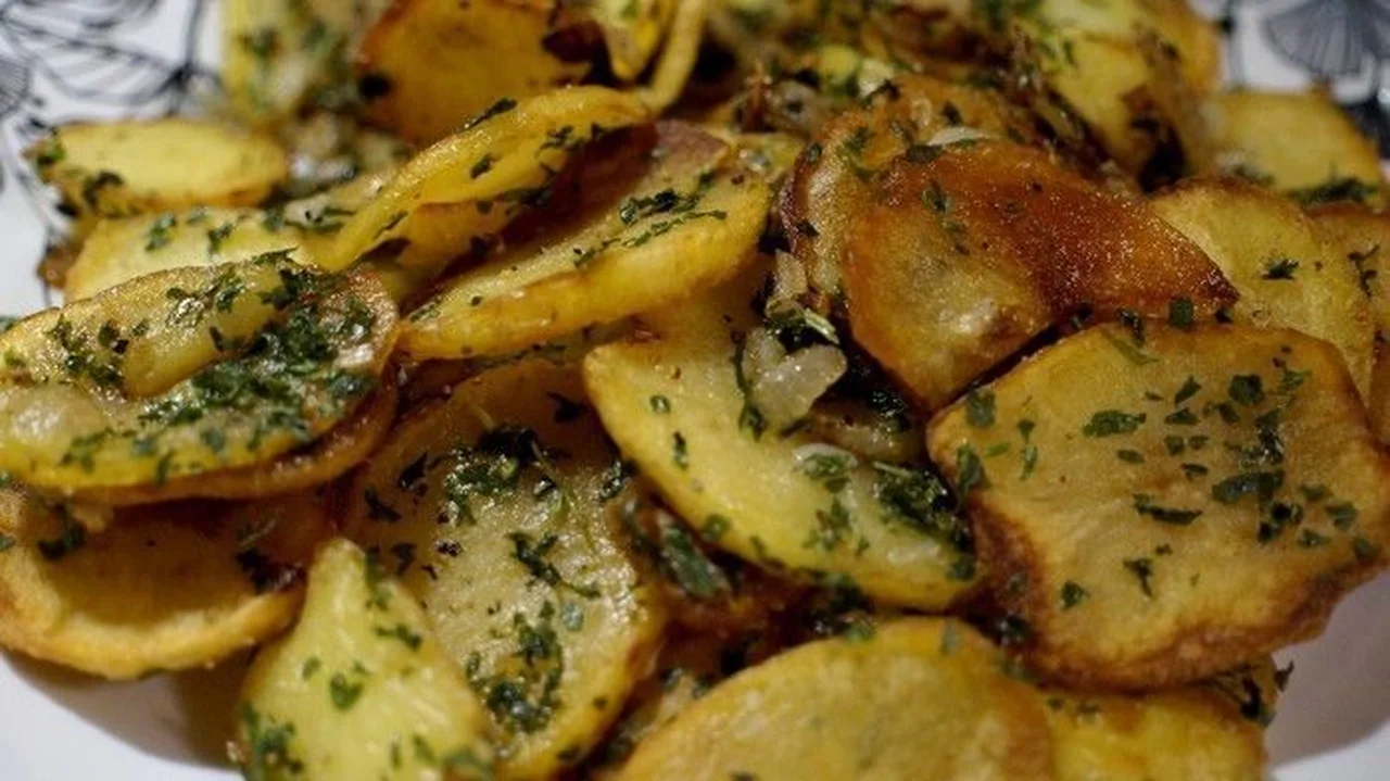 Pommes de terre sautées à la graisse de canard