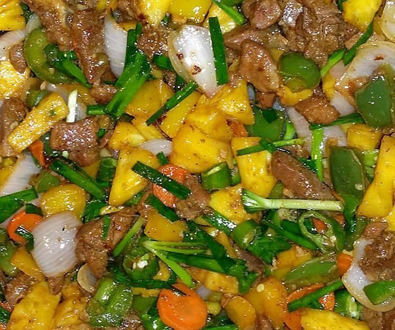 Porc à l'ananas réunionnais