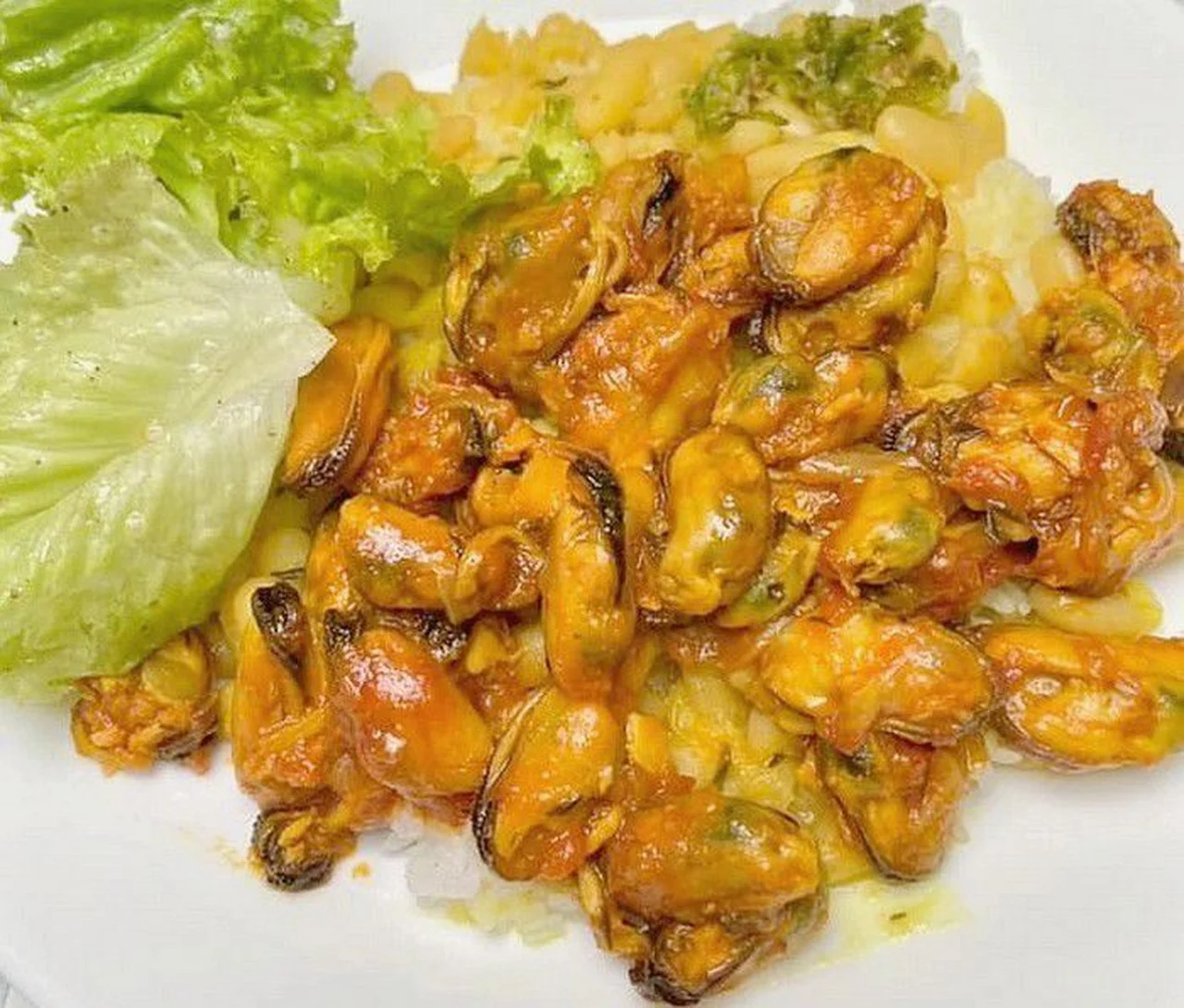 Rougail moules de la Réunion