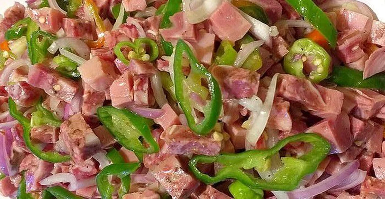 Salade museau créole