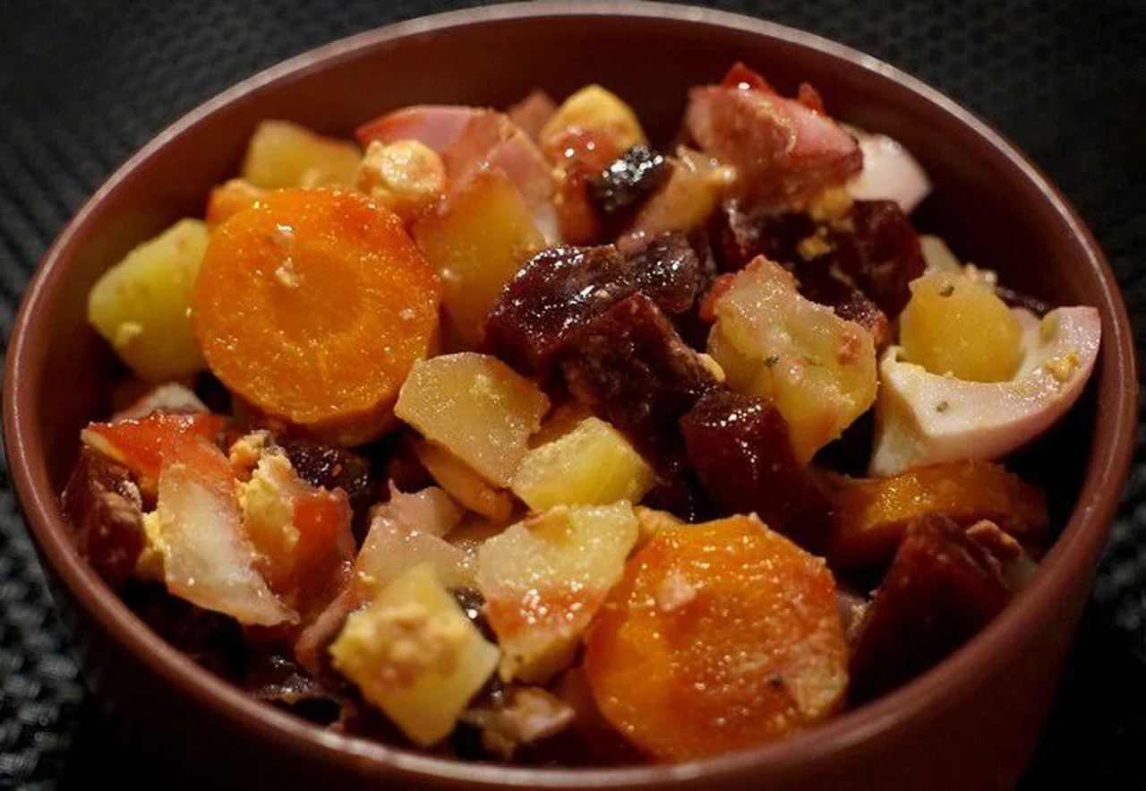 Salade russe créole de la Réunion