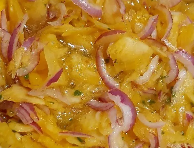 Sauce ananas pimenté