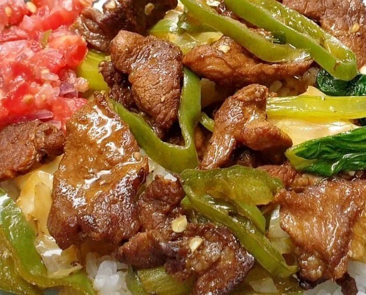 Sauté de porc gros piment créole