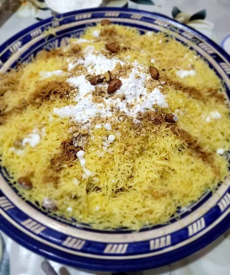 Seffa aux cheveux d'ange à la marocaine