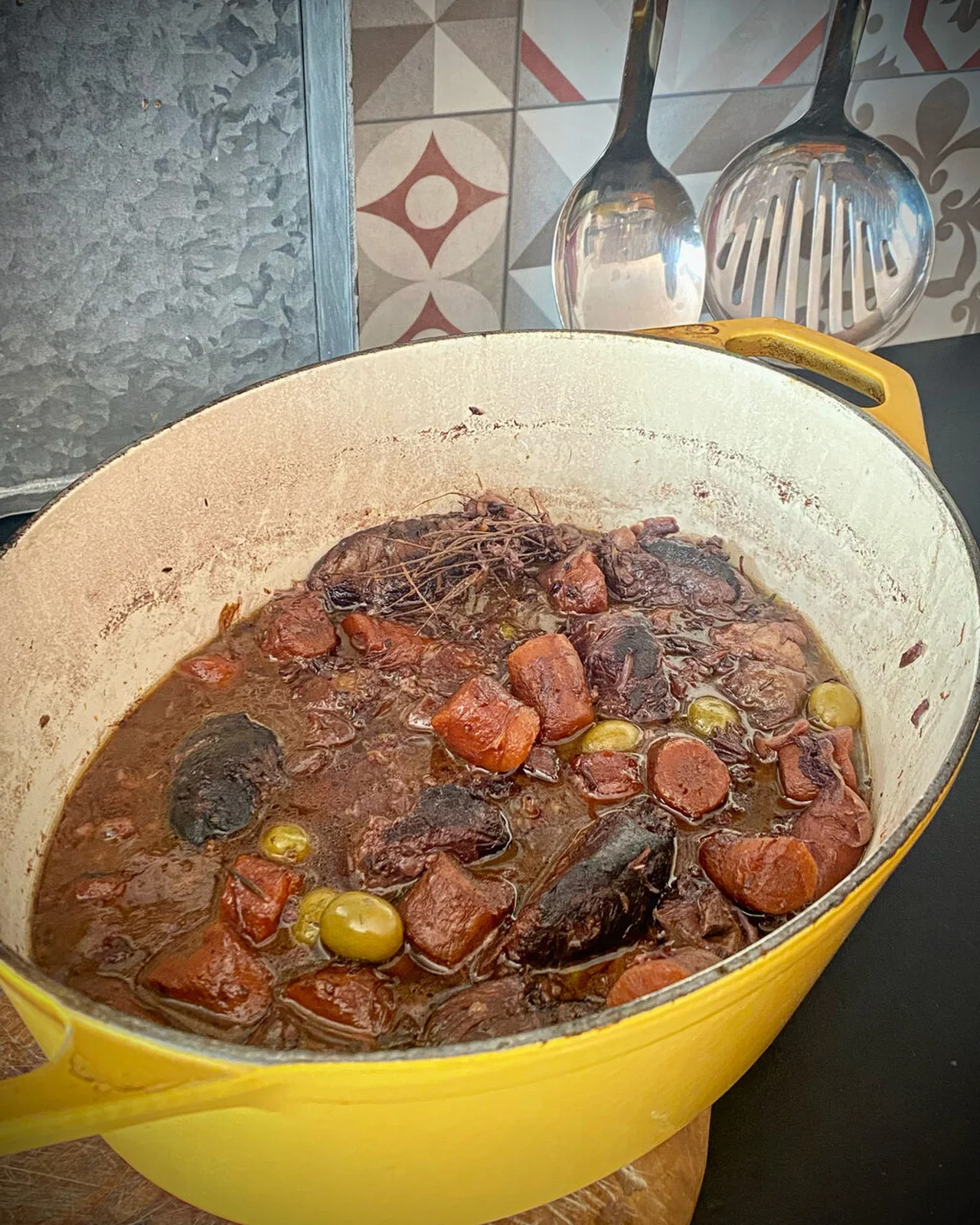 Daube de joue de porc