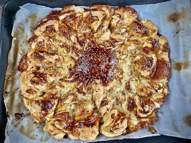 Tarte soleil aux fromages