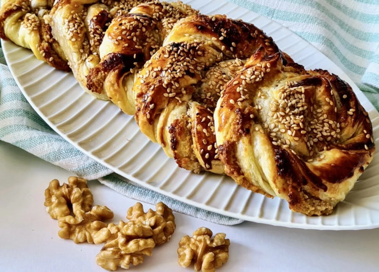 Escargots feuilletés aux noix