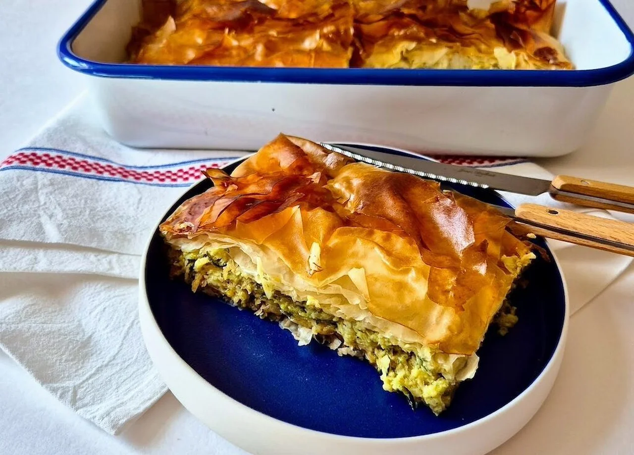 Feuilleté grec aux courgettes