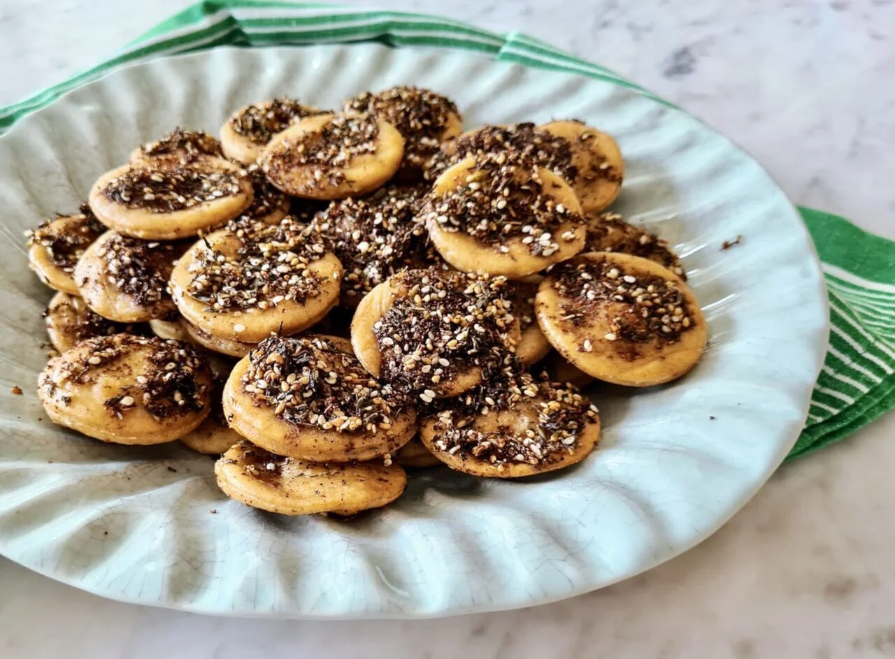 Galettes libanaises au zaatar