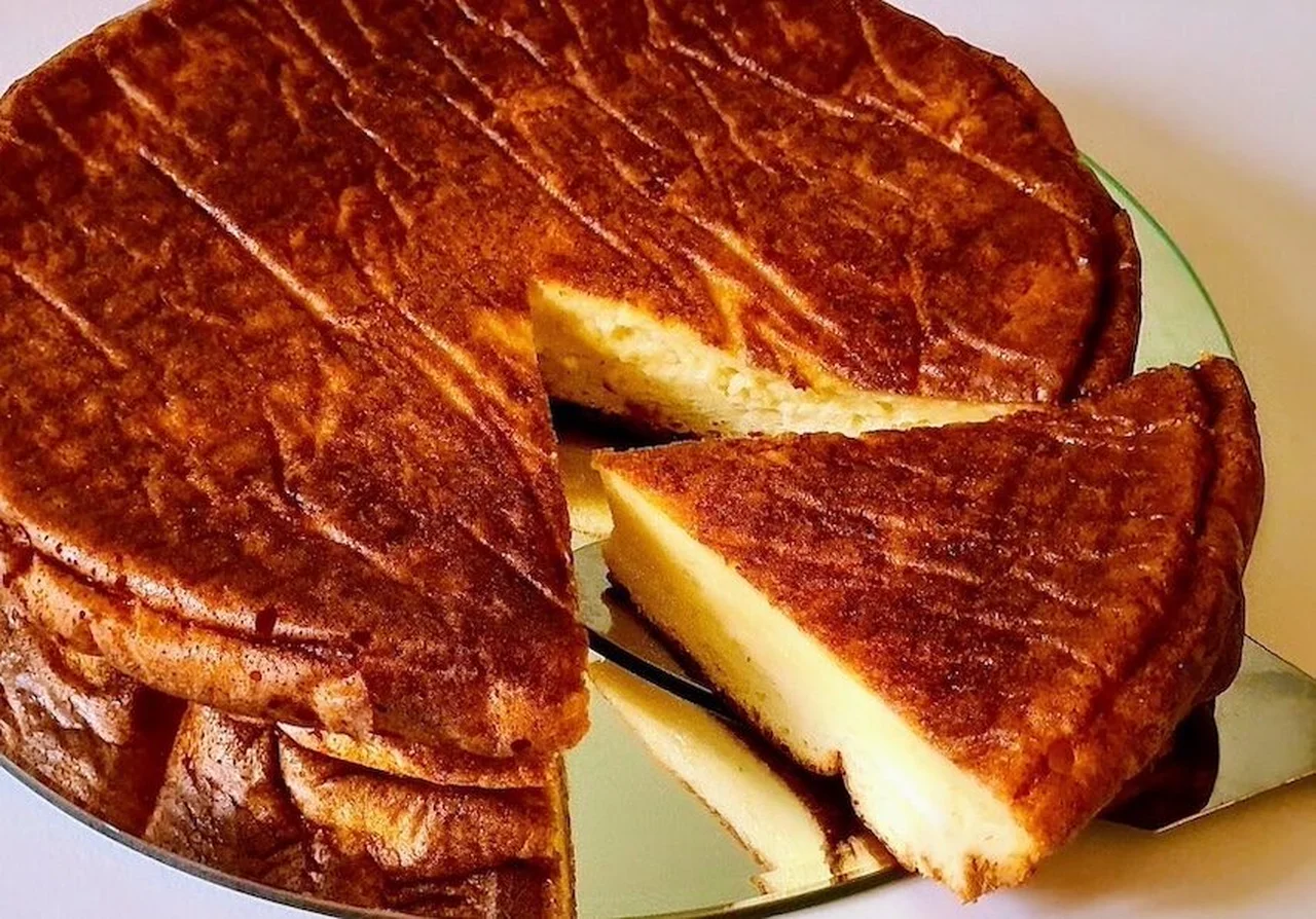 Gâteau moelleux au yaourt grec