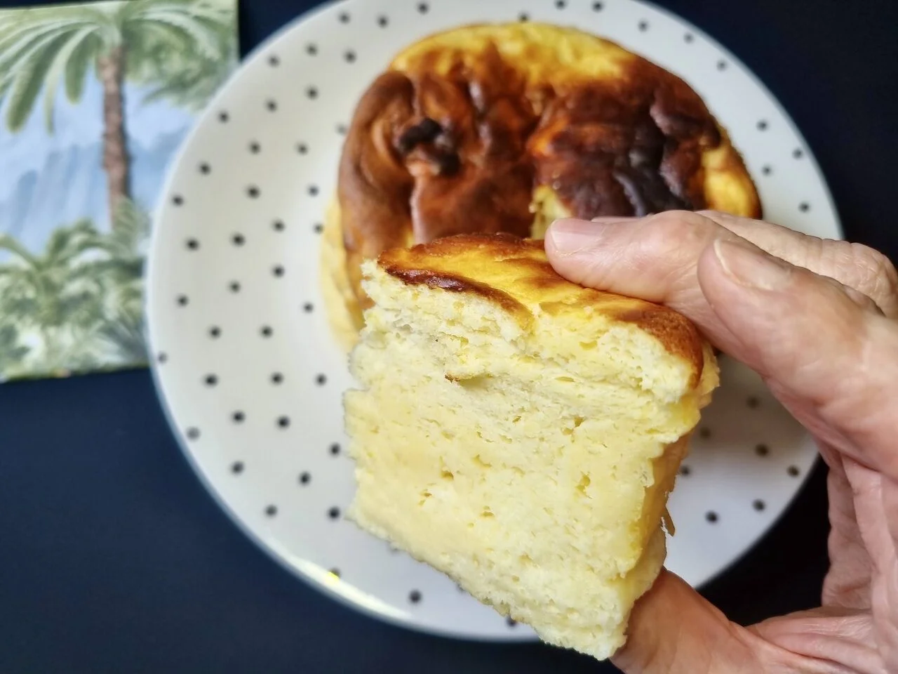 Gâteau soufflé aux petits suisses
