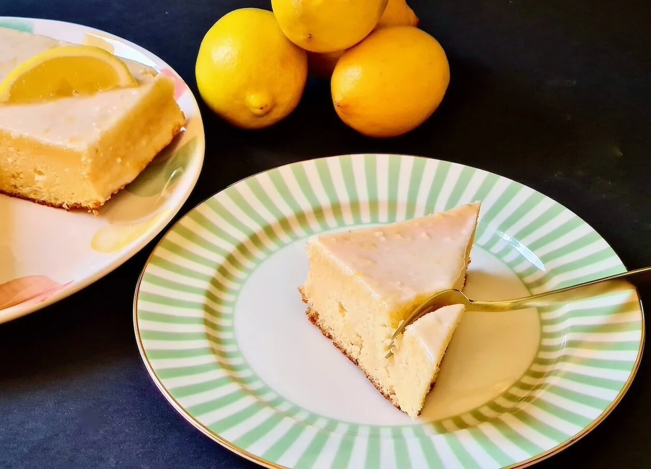Moelleux au citron jaune