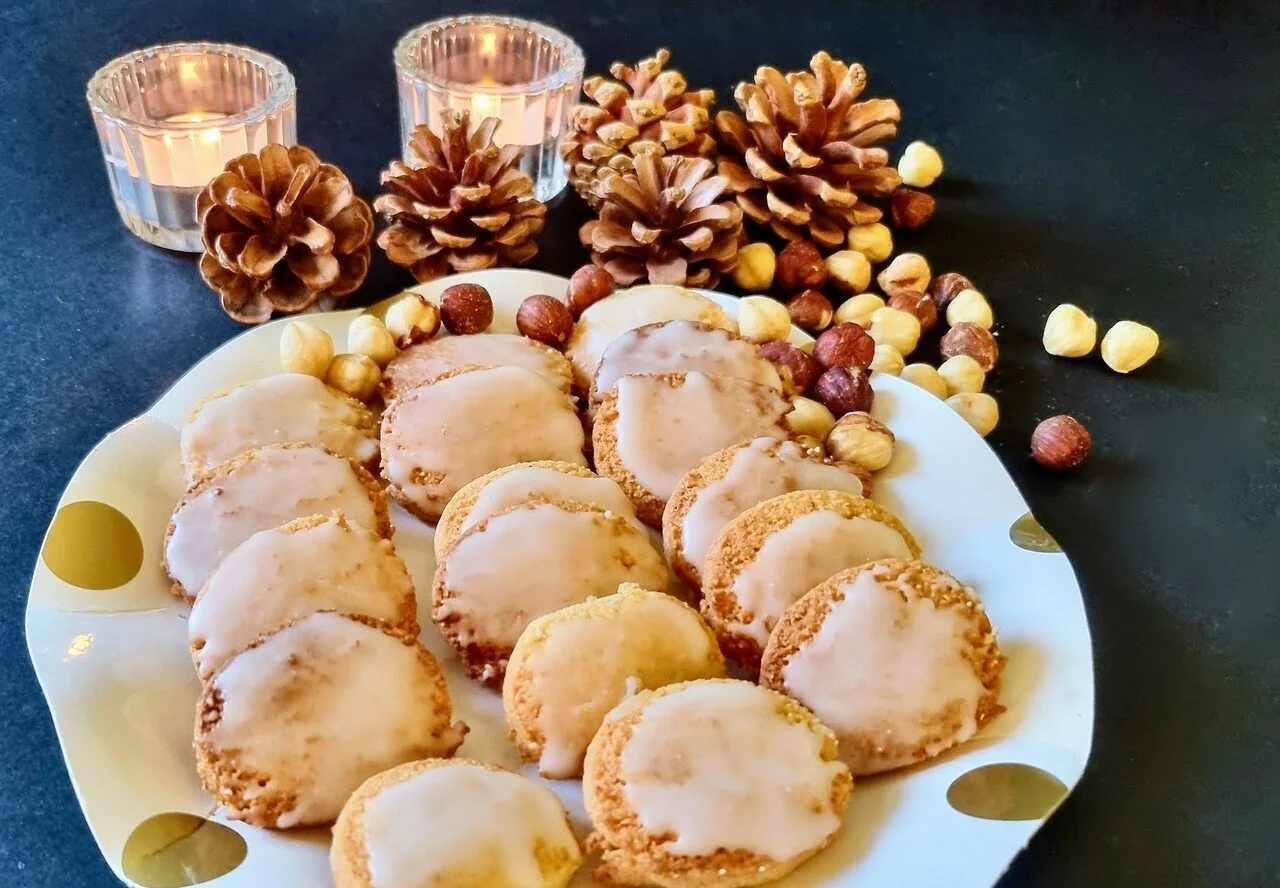 Petits gâteaux noisette et citron