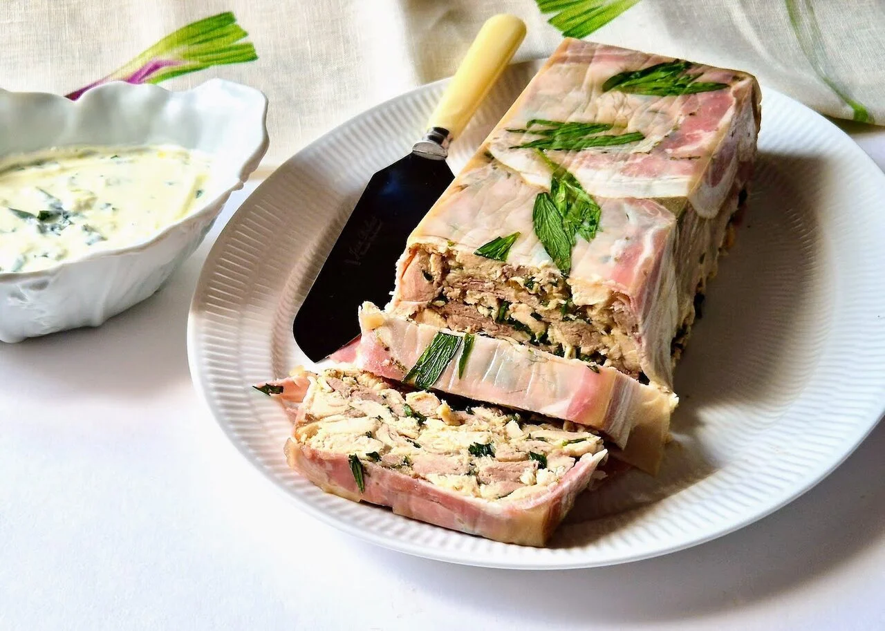 Pressé de poulet à l'estragon