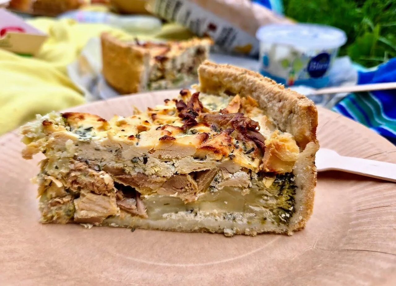 Quiche repas pour pique-nique