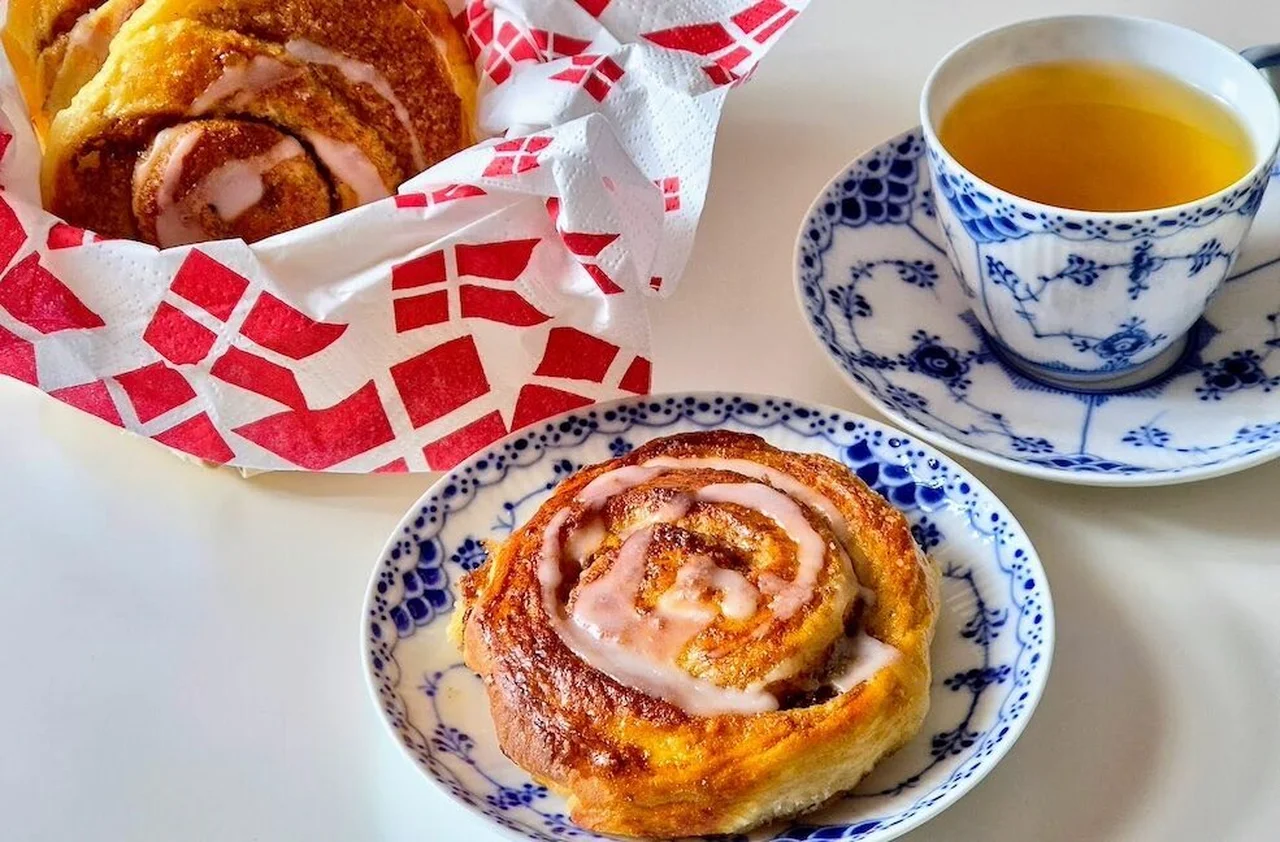 Roulés à la cannelle danois Kanelsnegle