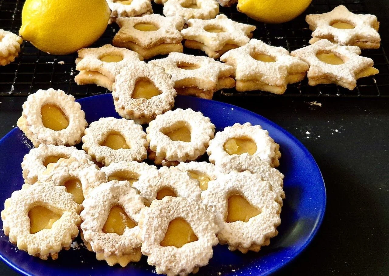 Sablés au lemon curd