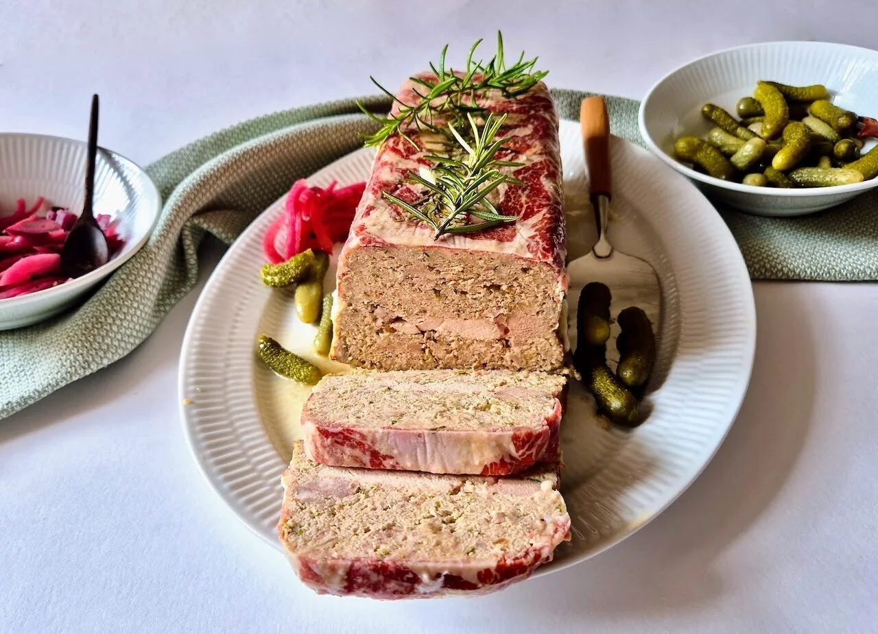 Terrine de pintade au romarin