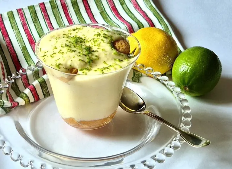 Tiramisu allégé au citron