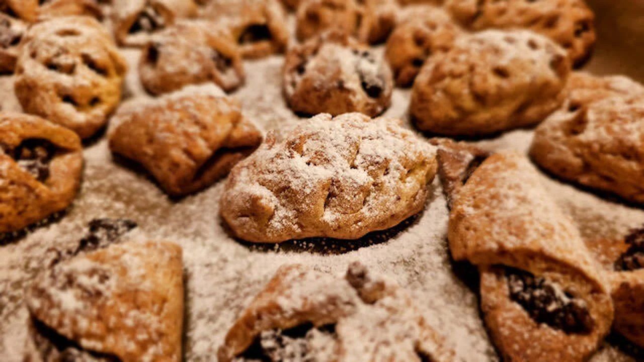 Biscuits fourrés aux noix