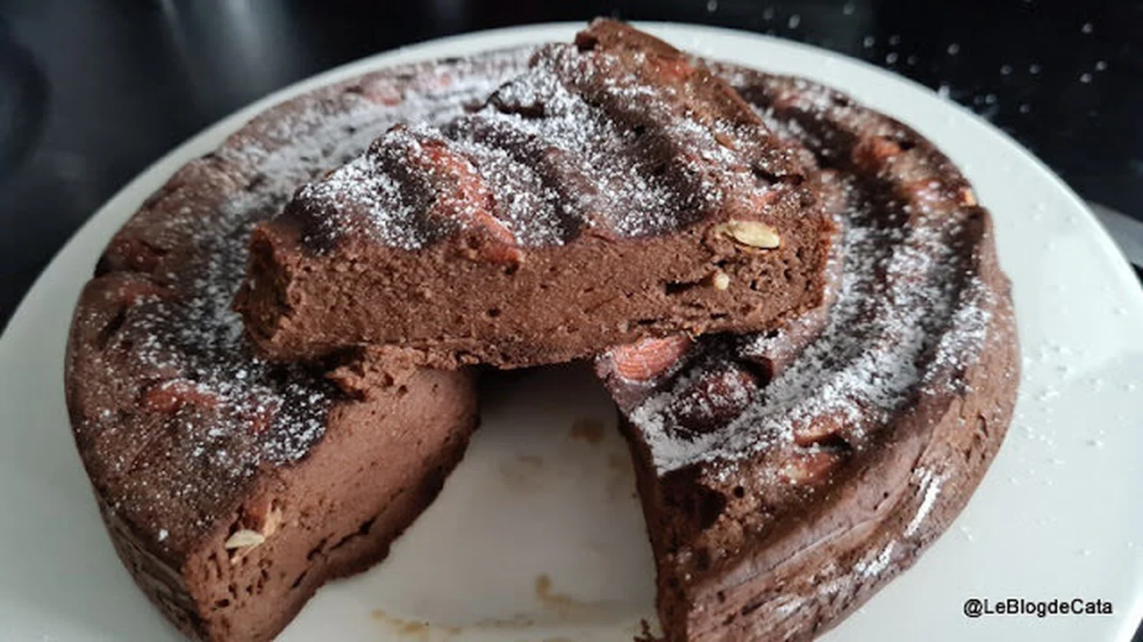 Brownie à la confiture d'abricots