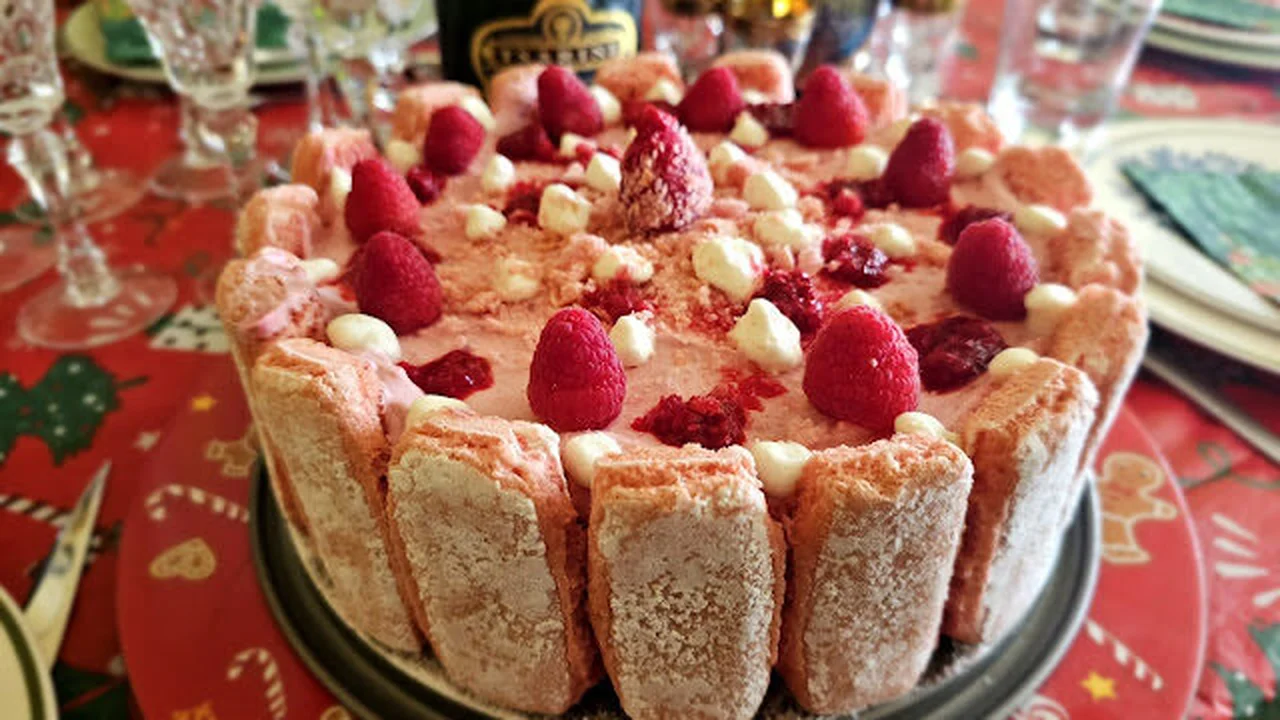 Charlotte aux framboises