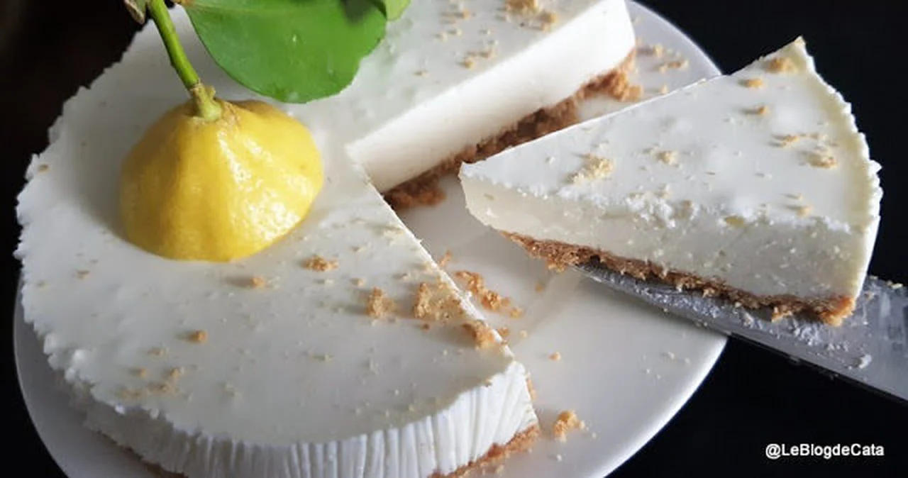 Cheesecake fromage blanc et citron de Menton