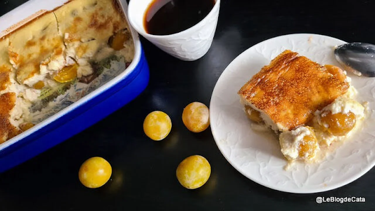 Clafoutis aux mirabelles