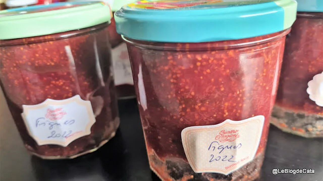 Confiture de figues sans vrai sucre