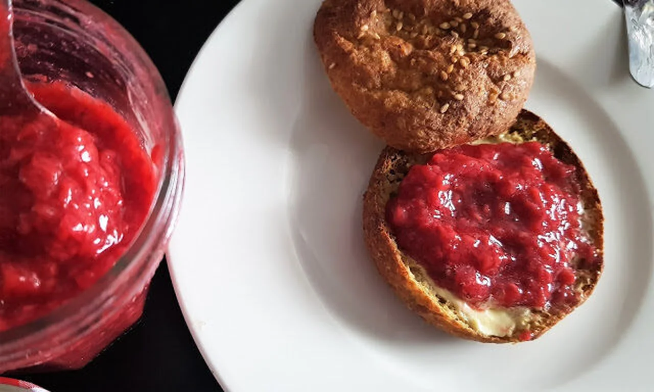 Confiture fraise framboises sans sucre