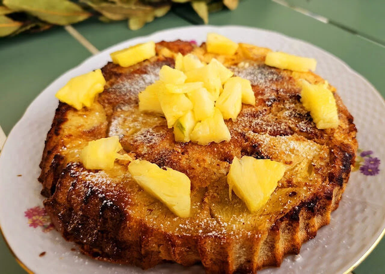 Gâteau à l'ananas au Ninja AirFryer