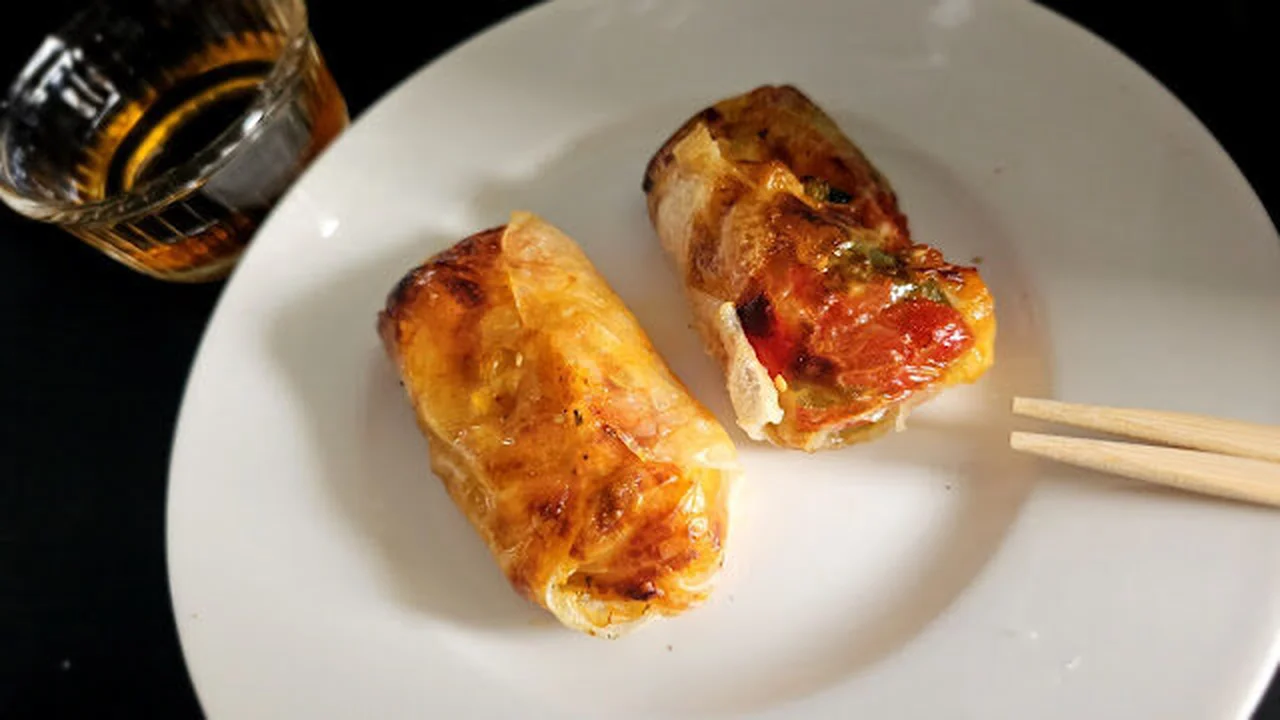 Nems ratatouille mozzarella au Ninja AirFryer